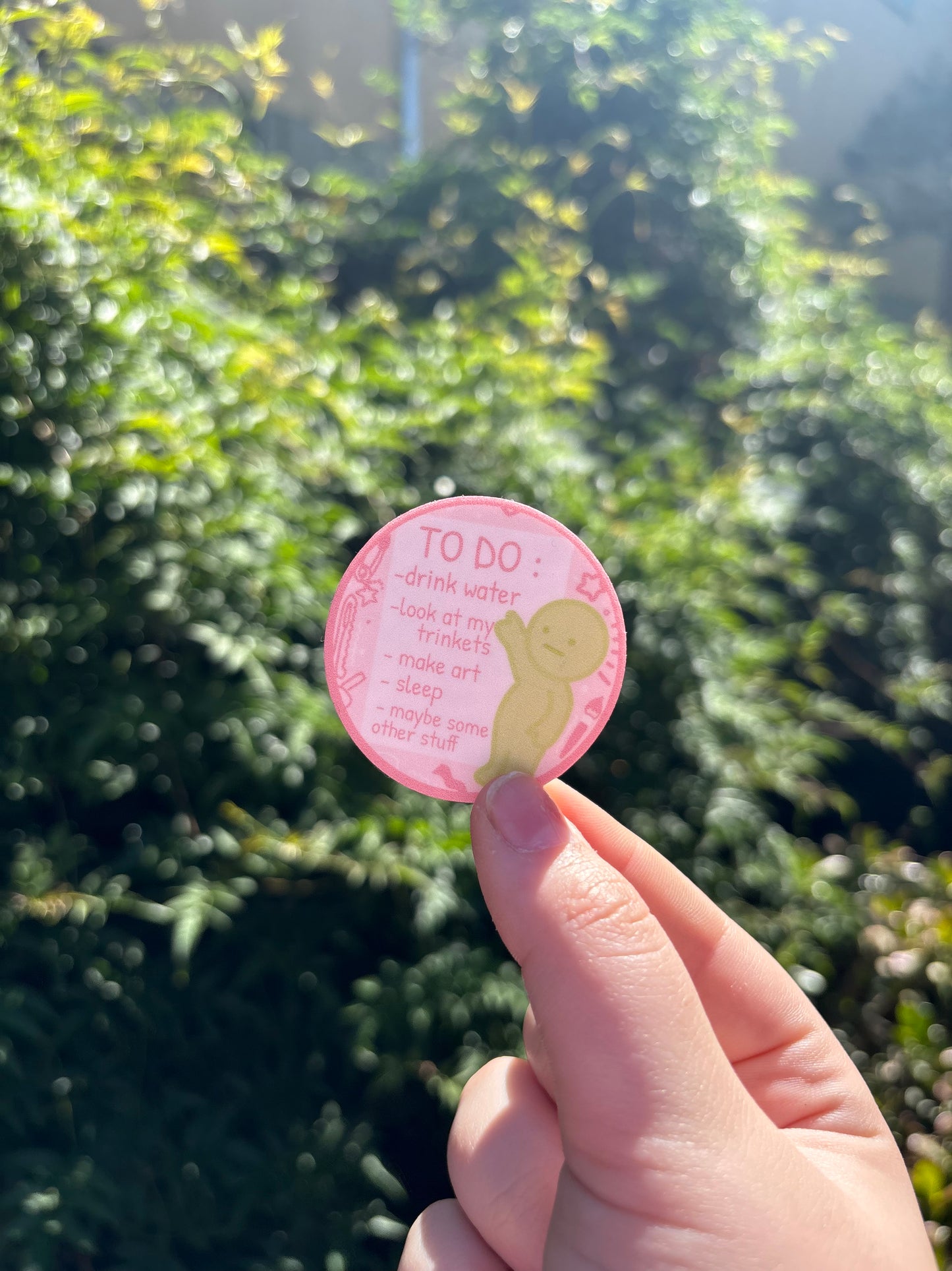 "To Do List" Sticker
