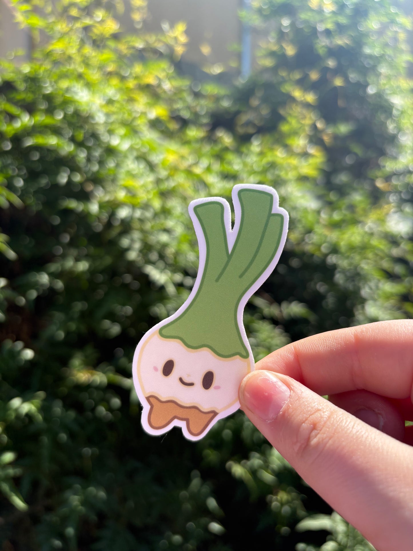Garden Pal Green Onion Sticker
