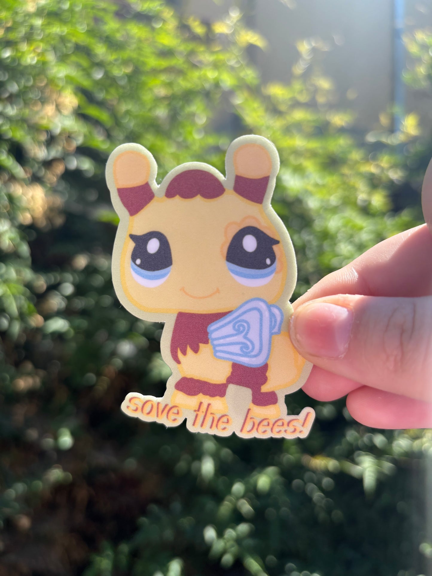 "Save The Bees" Sticker