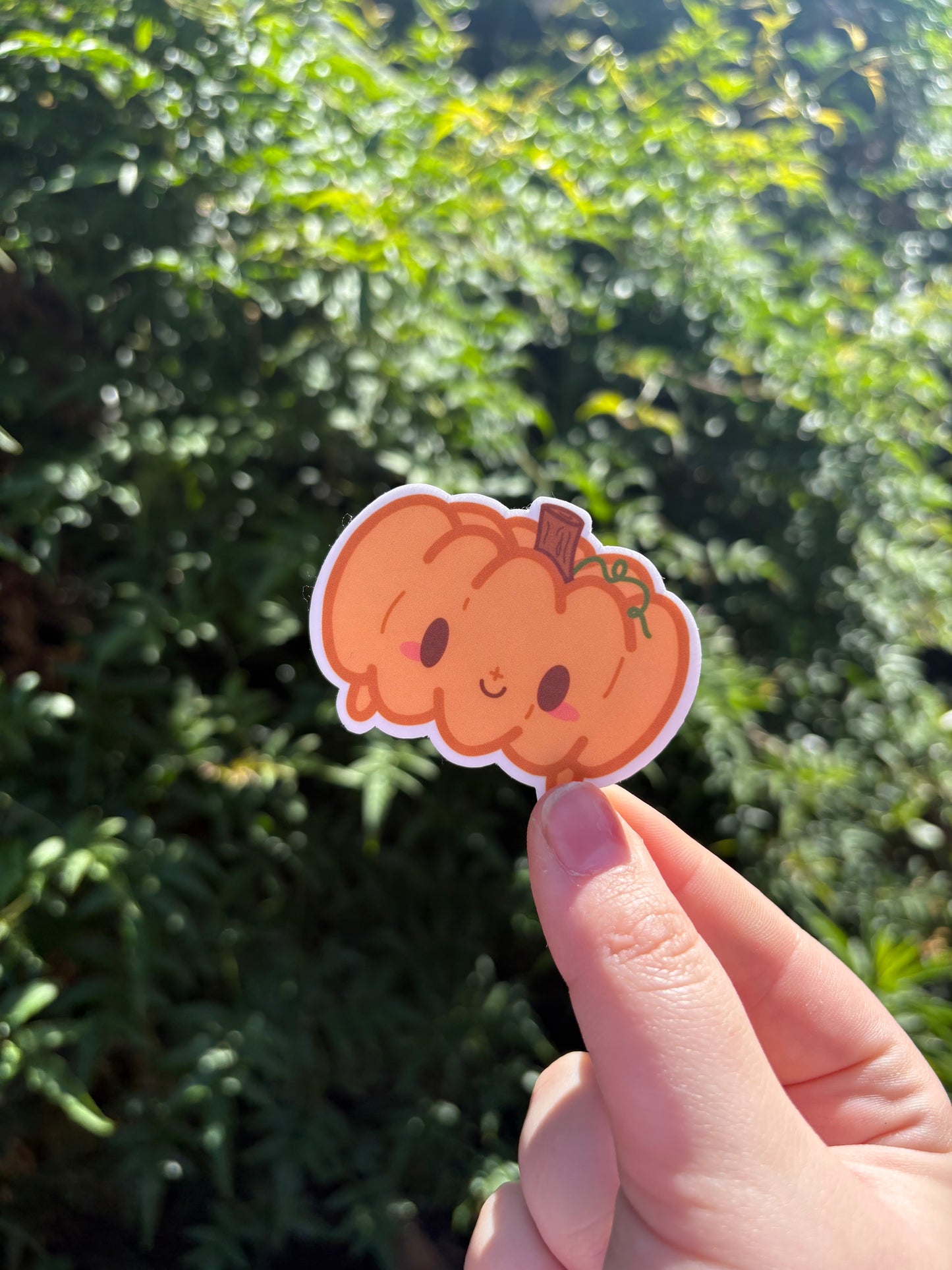 Garden Pal Pumpkin Sticker